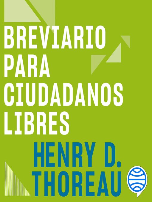 Title details for Breviario para ciudadanos libres by Henry David Thoreau - Available
